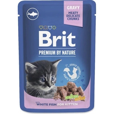 Brit Premium Cat White Fish for Kitten 100 g