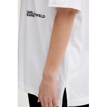 Karl Lagerfeld Jeans Памучна тениска Karl Lagerfeld Jeans (B1W17059)
