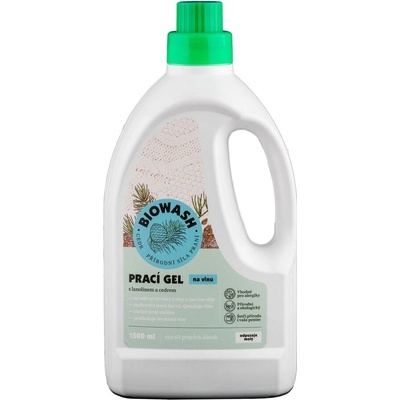 BIOWASH Prací prostředek cedr & lanolin 1500 ml
