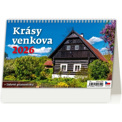 Krásy venkova stolní 2026