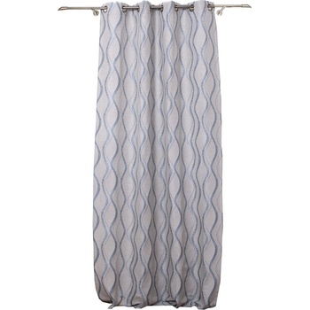 Mendola Fabrics Жълто-синя завеса 140x245 cm Arcade - Mendola Fabrics (10-237ARCADE-06)