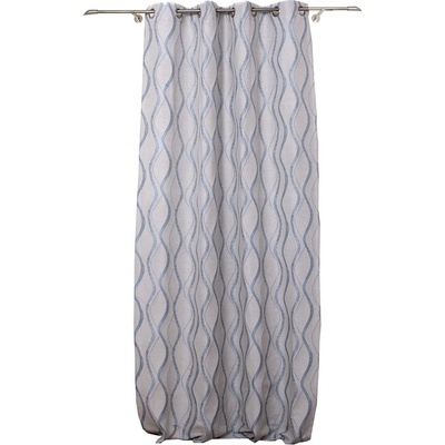 Mendola Fabrics Жълто-синя завеса 140x245 cm Arcade - Mendola Fabrics (10-237ARCADE-06)