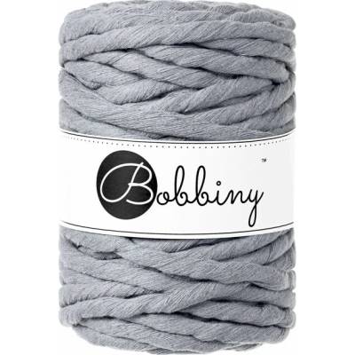 Bobbiny Macrame cord - (9mm) Bobbiny - Macrame cord - 9mm: Steel