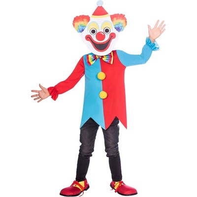 Amscan Детски карнавален костюм Amscan - Карнавален клоун, 6-8 години (194099008891)