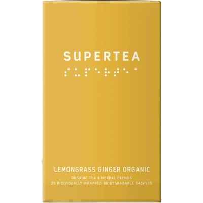 Teministeriet Supertea Lemongrass Ginger Organic čaj 20 sáčků