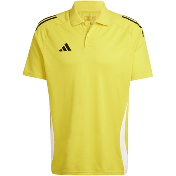 Adidas Блуза с яка Adidas Men's Tiro24 Performance Polo Shirt - Yellow/White