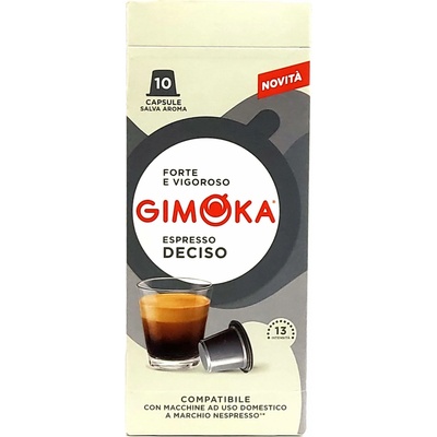 Gimoka Deciso kapsle pro Nespresso 10 ks