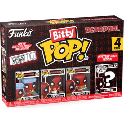 Funko Bitty Pop 4 Pack Deadpool Bathtime