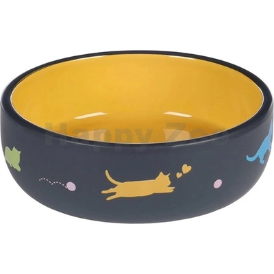 Flamingo keramická miska Cat Rani 13,5 x 13,5 x 4,5 cm 380 ml – Hledejceny.cz