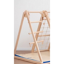 Montessori Furniture Provazový žebřík 3 příčky -100 cm INDOOR