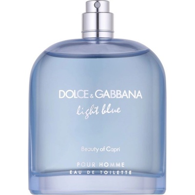 Dolce & Gabbana Light Blue Beauty Of Capri toaletní voda pánská 125 ml tester