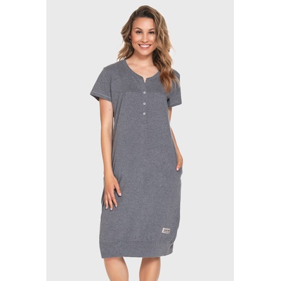 Doctor Nap Памучна нощница за бременни и кърмачки Temperance (TCB4348_kos)