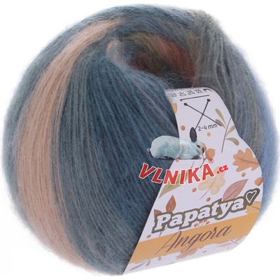 Kamgarn Příze Papatya Angora Batik Varianta: 556-38
