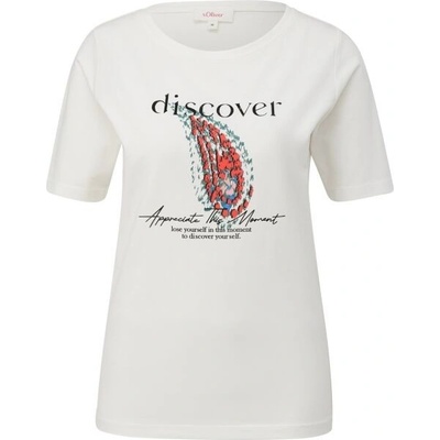 s.Oliver RL T-SHIRT bílá