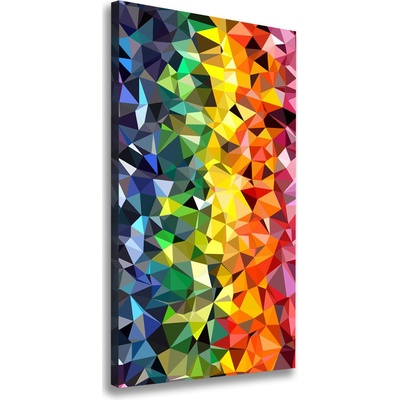 Vertikálny foto obraz na plátne Geometrické pozadie 50x100 cm
