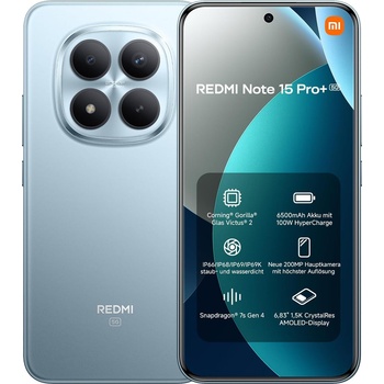 Xiaomi Redmi Note 15 Pro+ 5G 256GB 8GB RAM Dual