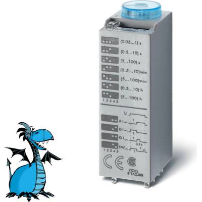 Finder 85.02.0.125.0000, 2P/10A, 125V AC/DC