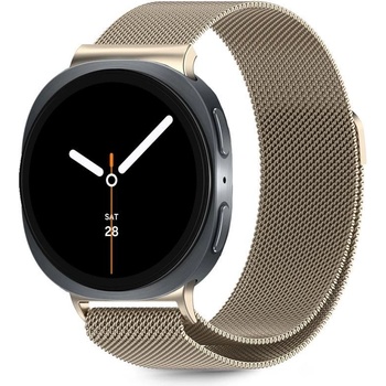 Tech-Protect Стоманена верижка за часовник Samsung Galaxy Watch 8 (40/44mm) / 8 Classic (46mm) от Tech-Protect MilaneseBand - Starlight (5906302331901)