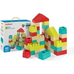 Miniland Miniland: ЕКО Конструктор - 40 части (32159)