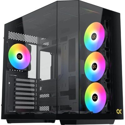 Ion Computers Геймърски компютър ION Xigmatek Cubi II с процесор AMD Ryzen 7 7800X3D, видео карта GeForce RTX 5080 16GB GDDR7, RAM памет 16GB(2x8GB) DDR5 6000MHz, SSD 1TB NVMe PCIe Gen4, водно охлаждане 360 (c004125)