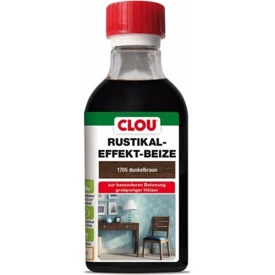 CLOU Mořidlo Rustic Effect tmavě hnědé 250 ml