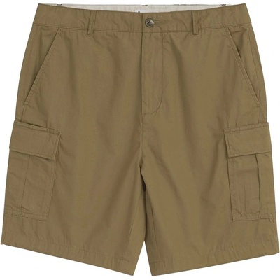 KnowledgeCotton Apparel FIG Cargo Poplin shorts Burned Olive