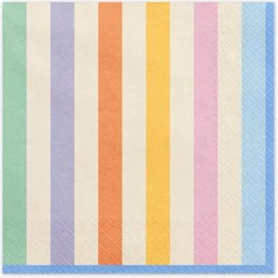 PartyDeco Салфетки Stripes (SP33-117)