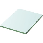 vidaXL Плоча за рафт, прозрачно стъкло, 20 x 15 см (243803)