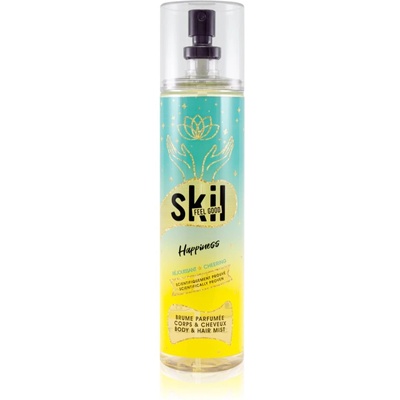 Skil Feel Good Happiness освежаваща мъгла за коса и тяло за жени 250ml