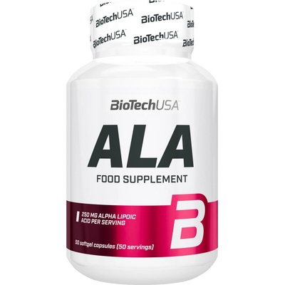 BioTech ALA Alpha Lipoid Acid 50 kapsúl