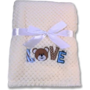 Image 1 of Cangaroo Бебешко одеяло Freya 110/80 бял