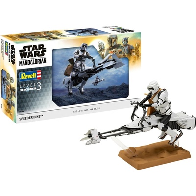 Revell 06786 Star Wars Speeder Bike sci-fi model stavebnica 1:12; 06786