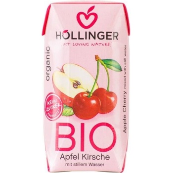 Hollinger Bio Šťáva ovocná jablko višeň 200 ml