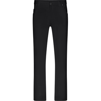 James & Nicholson Kalhoty JN 3002 do pasu elastické pánské COT023002002m6-black