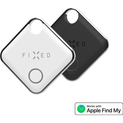 Fixed Tag Smart tracker Find My černý+bílý FIXTAG-DUO-BKWH