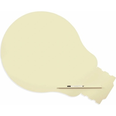 ROCADA Skin Shape Idea 6460-1013 tvar žárovky, 115 x 75 cm perlová bílá RAL 1013