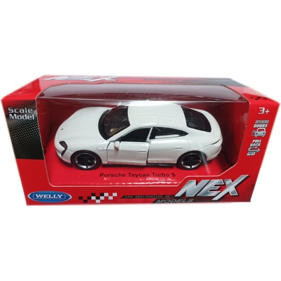 Welly Метална кола с отварящи се врати Porsche Taycan Turbo S Welly
