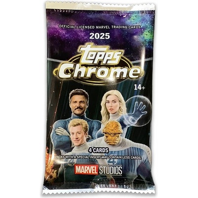 Topps 2025 Marvel Studios Chrome Value Booster