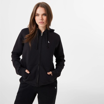 Image 1 of Jack Wills Суичър Jack Wills Astbury Pheasant Logo Zip Hoodie - Black