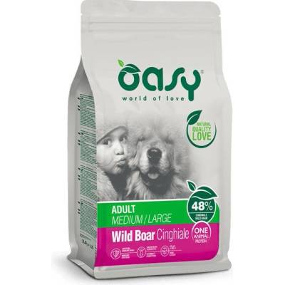 Oasy One animal protein Medium & Large Wild boar Mono 10kg