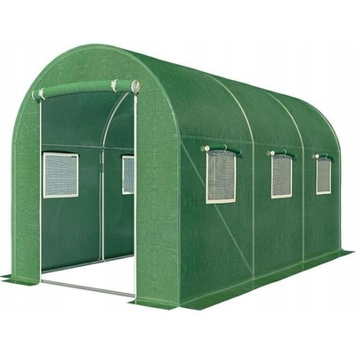 Greenhouse Carruzzo fóliový tunel 300 x 200 cm 6 m² zelený