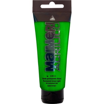 Maimeri Acrilico АКРИЛНА боя Permanent Green Light 339 75 ml 1 бр (M0916339)