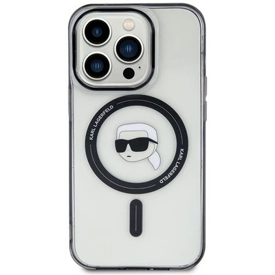 KARL LAGERFELD KLHMP15MHKHNOTK iPhone 15 Plus 6, 7" прозрачен твърд калъф IML Karl´s Head MagSafe (KLHMP15MHKHNOTK)