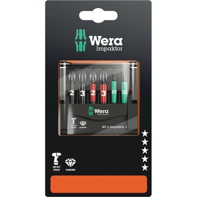 Wera Impaktor 1 SB 6 dielna 05073890001