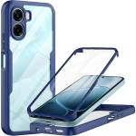 Techsuit Калъф за Oppo A6x 4G / 5G / A6k 4G - ColorVerse 360 Series + протектор - Techsuit - Син