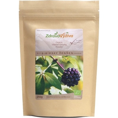 Zdravovýživa BIO Sibírsky ženšen prášok 250 g