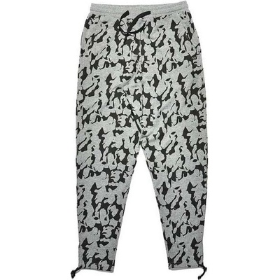 K1X tepláky Wmns Loose dark grey Heather Camo 8092