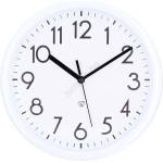Nedis CLWA105WT - Стенен часовник Ø22 см, 1xAA, бял (NE0727)