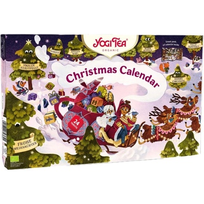 Yogi Tea Bio vánoční adventní kalendář Yogi Tea 45,9 g