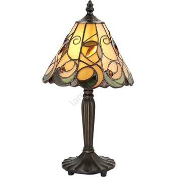 Endon Lighting 64196 - Настолна лампа Tiffany JAMELIA 1xE14/40W/230V Ø 20 см (EN0126)
